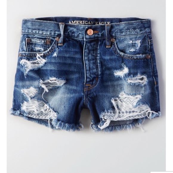🆕AEO • VINTAGE HI RISE FESTIVAL SHORT - Picture 3 of 7